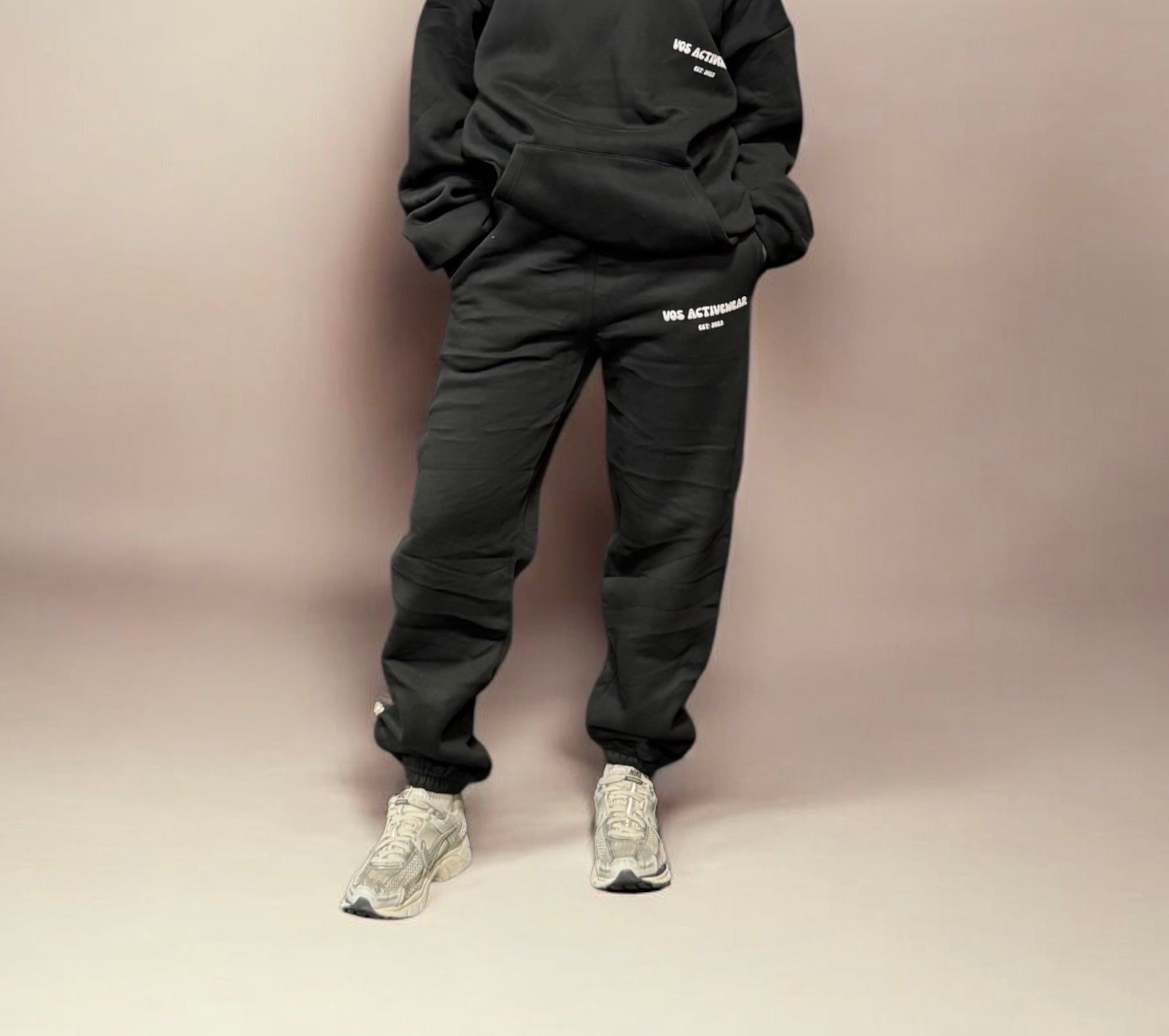 Black Bubble joggers