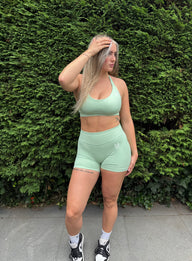 Pulse Pale Green Shorts