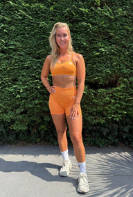 Active Shorts Carrot Orange