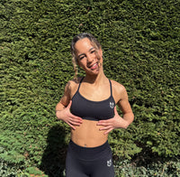 Active Sports Bra Jet Black