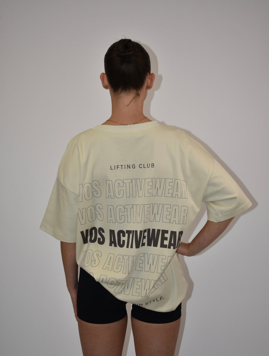 Beige Bubble Oversized T-shirt