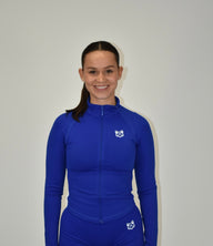 Pulse Deep Blue Zip Jacket