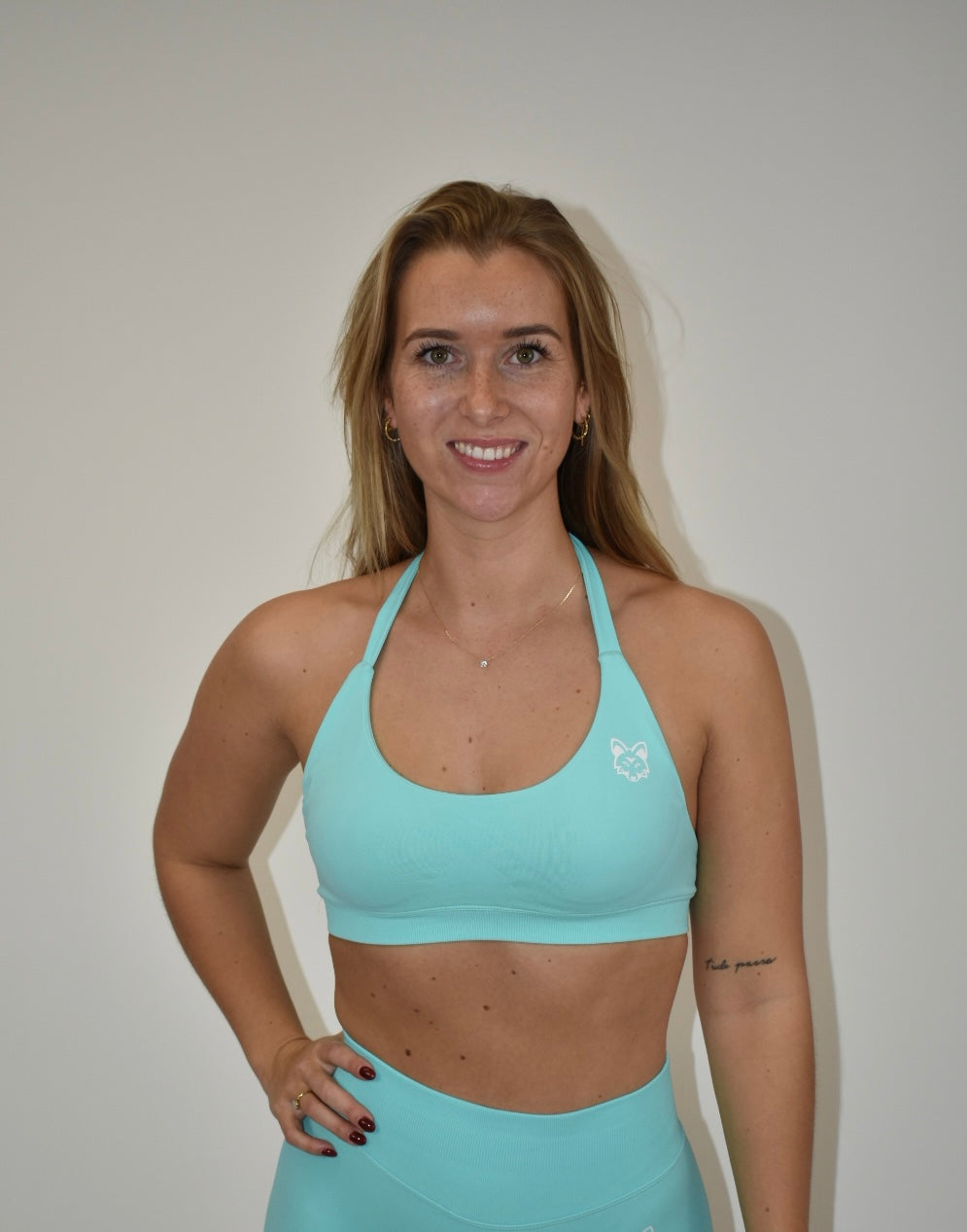 Pulse Aqua Blue Sports Bra