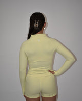Reform Butter Yellow Zip Jacket