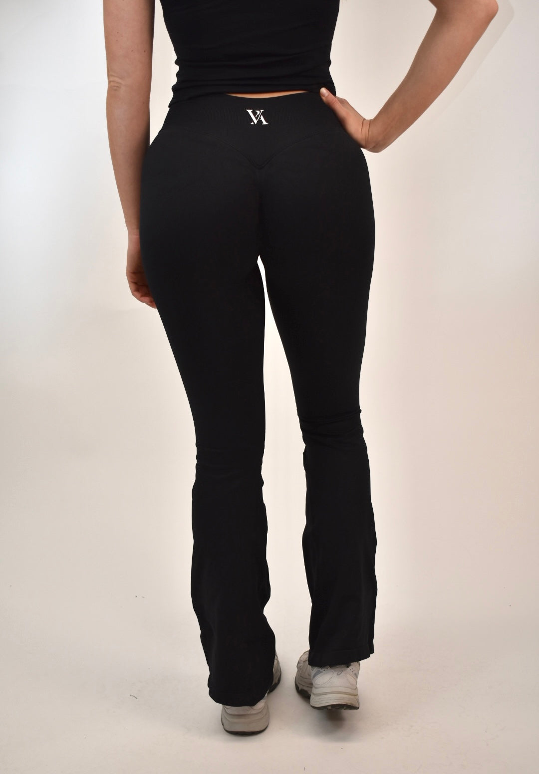 Pulse Black Flare Leggings