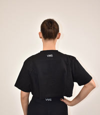 Noir Pulse cropped top