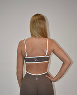 Motion Taupe Sports Bra