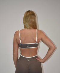 Motion Taupe Sports Bra