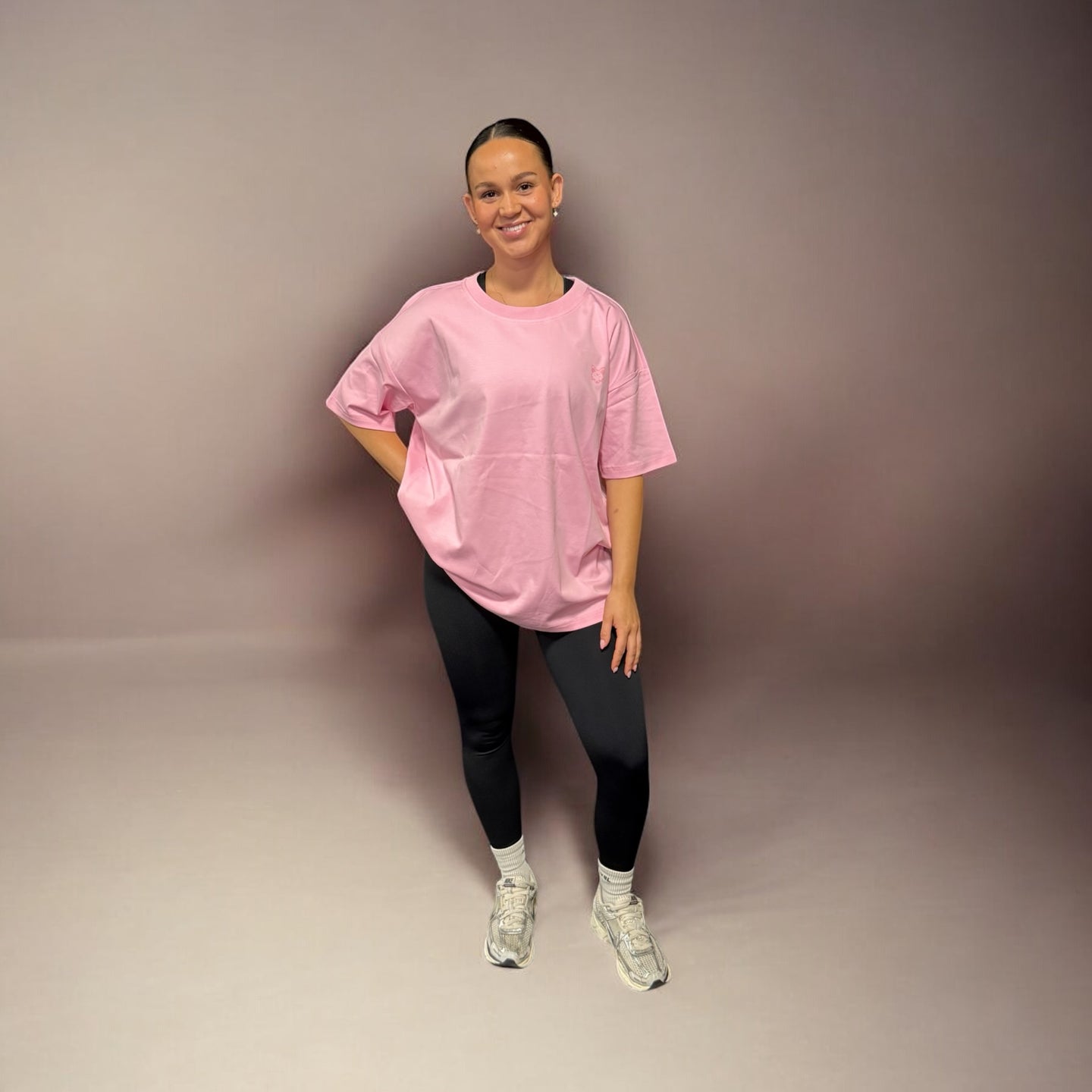 Pink Bubble Oversized T-shirt
