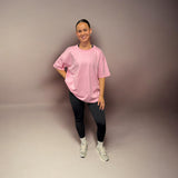 Pink Bubble Oversized T-shirt