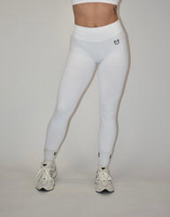 Pulse White Leggings