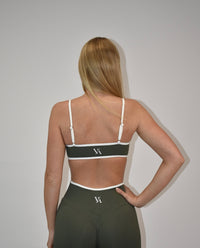 Motion Olive Sports Bra