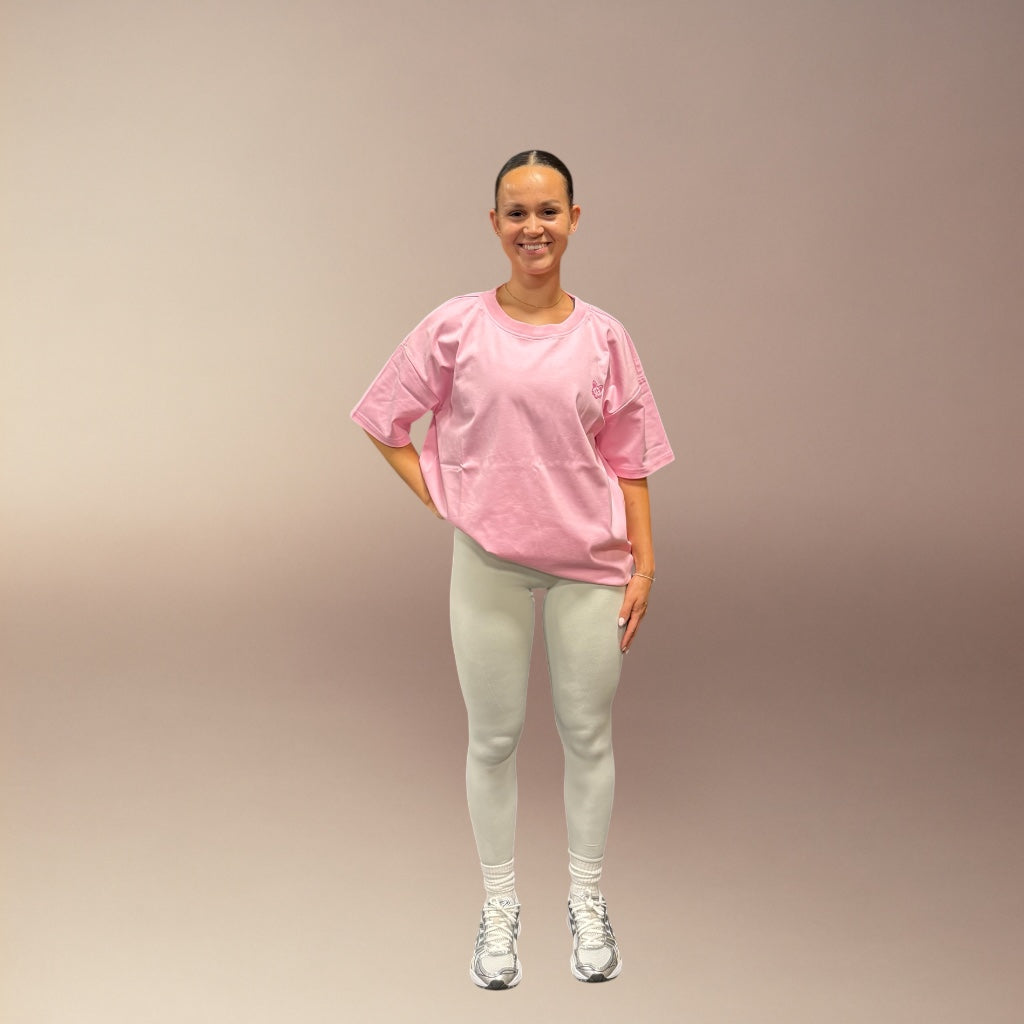 Pink Bubble Oversized T-shirt