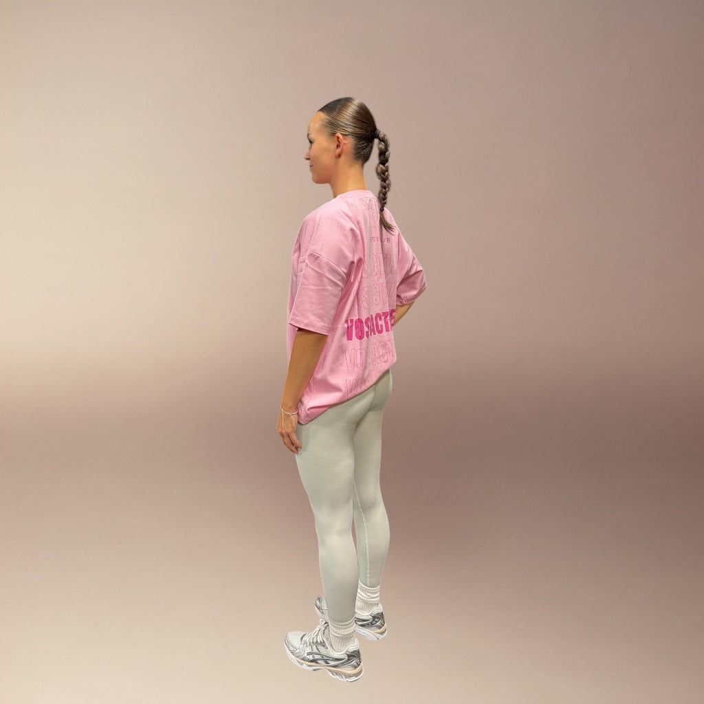 Pink Bubble Oversized T-shirt