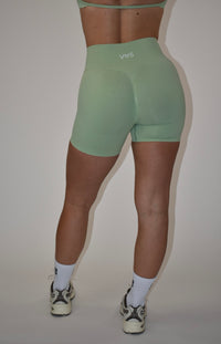 Active Pastel Green Shorts