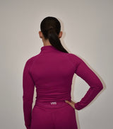 Pulse Berry Zip Jacket