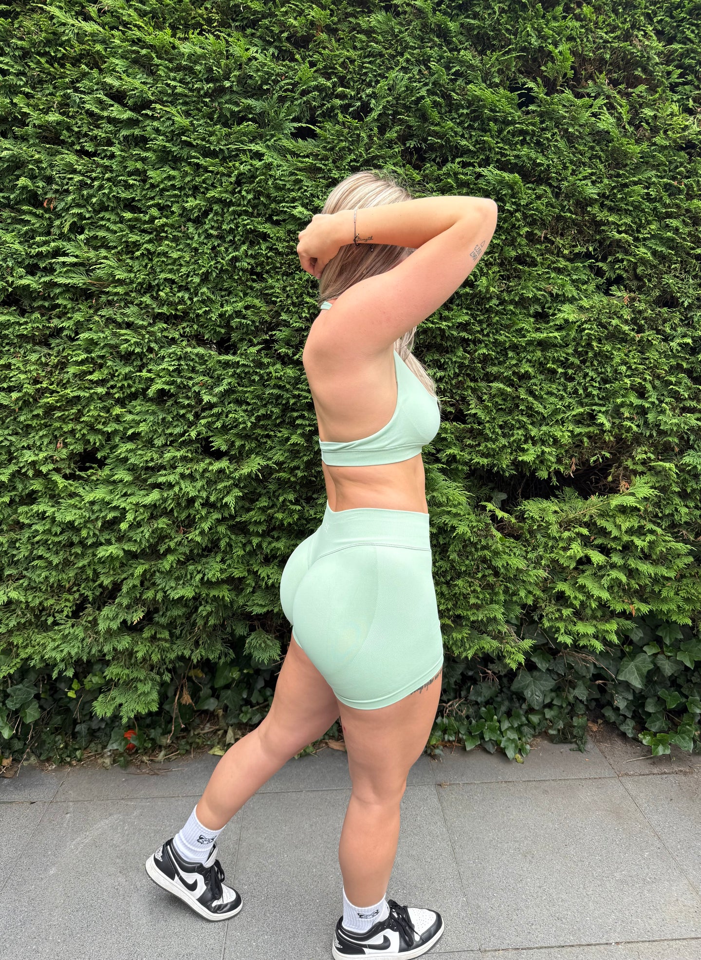 Pulse Pale Green Shorts