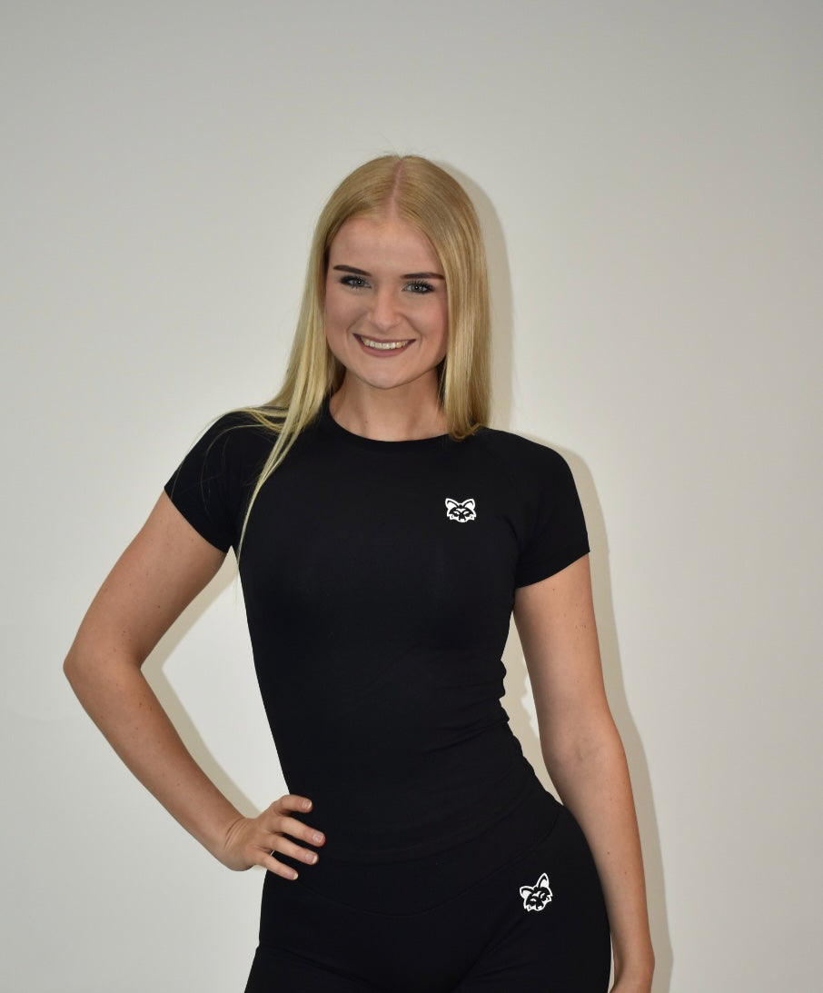 Pulse Black Compression T-shirt