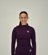 Pulse Purple 1/4 Zip