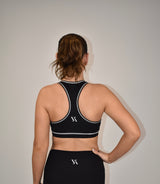 Core Black Sports Bra