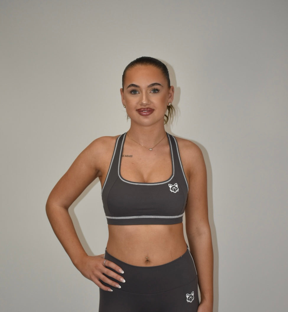 Core Grey Sports Bra