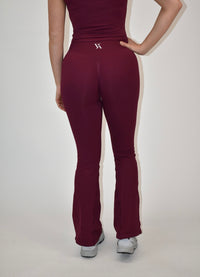 Pulse Mulberry Flare Leggings