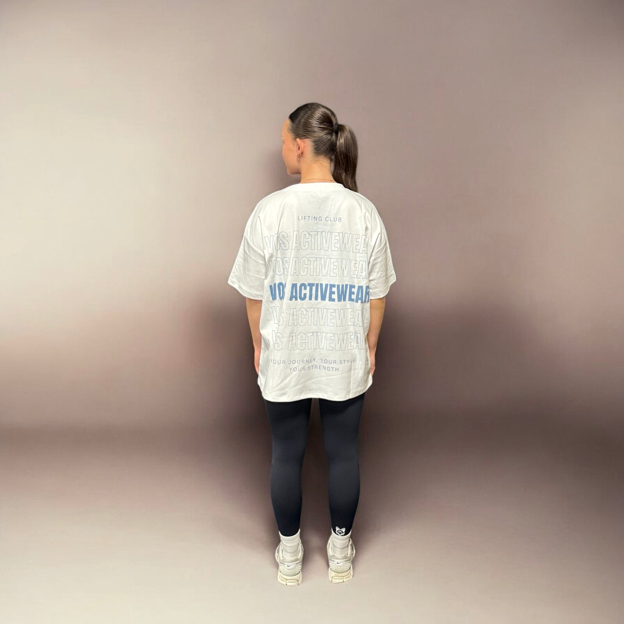 White Bubble Oversized T-shirt