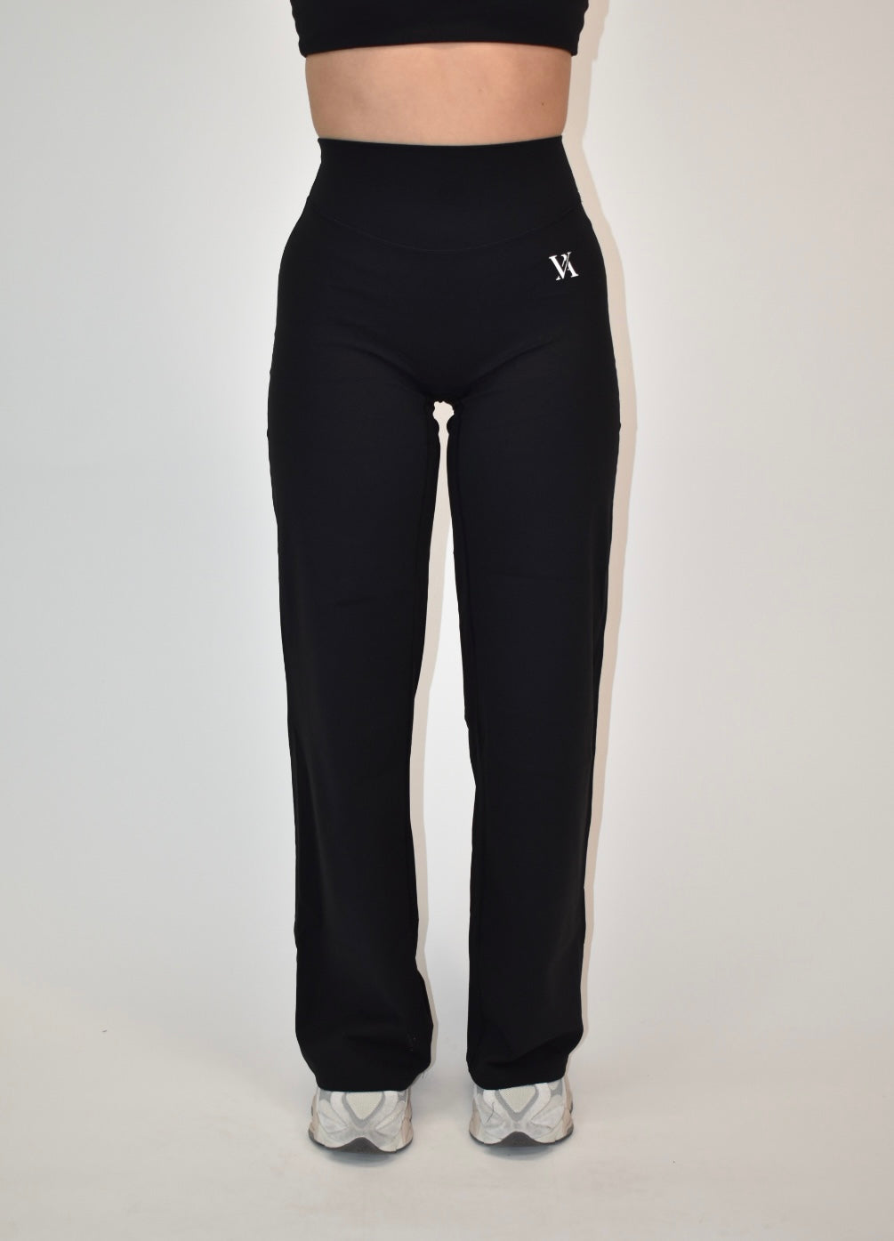 Reform Black Straight Leg Bottoms