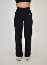 Reform Black Straight Leg Bottoms