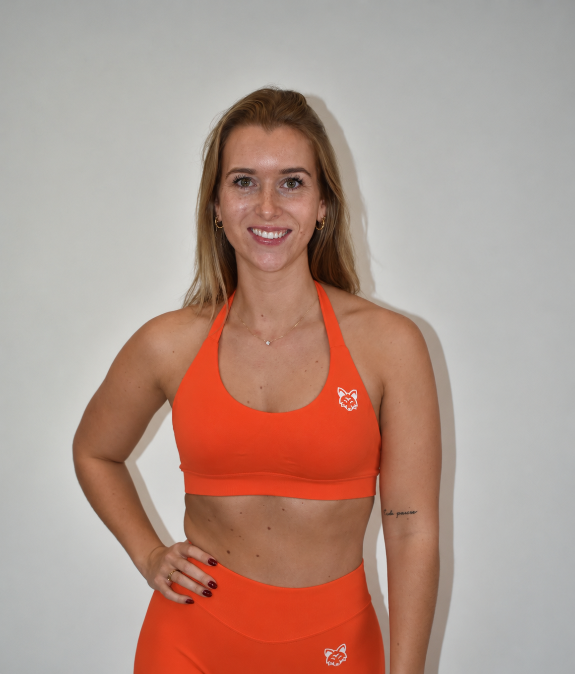 Pulse Electric Red Sports Bra