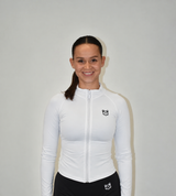 Pulse White Zip Jacket