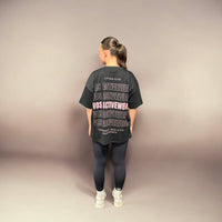 Black Bubble Oversized T-shirt