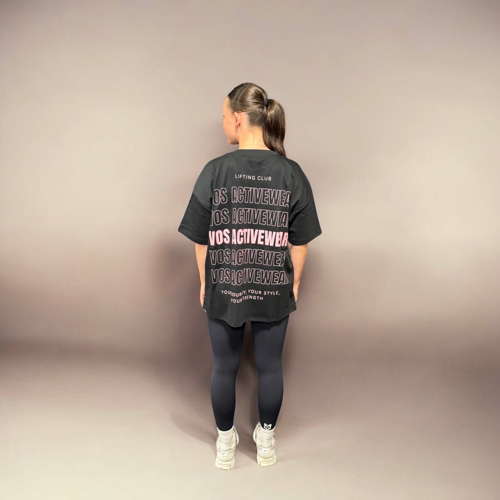 Black Bubble Oversized T-shirt