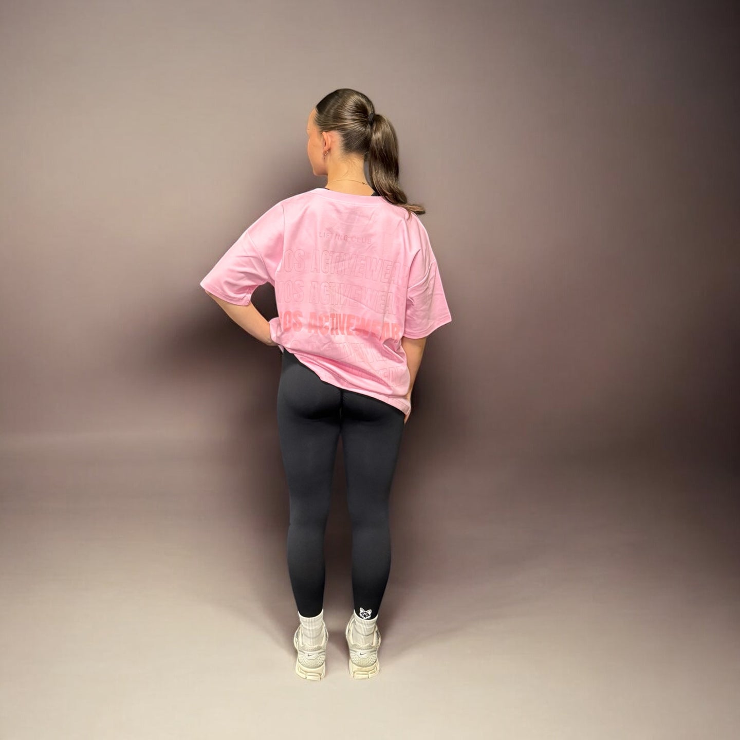 Pink Bubble Oversized T-shirt