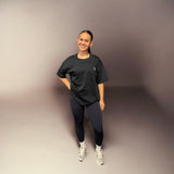 Black Bubble Oversized T-shirt