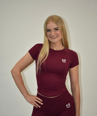 Pulse Mulberry Compression T-shirt