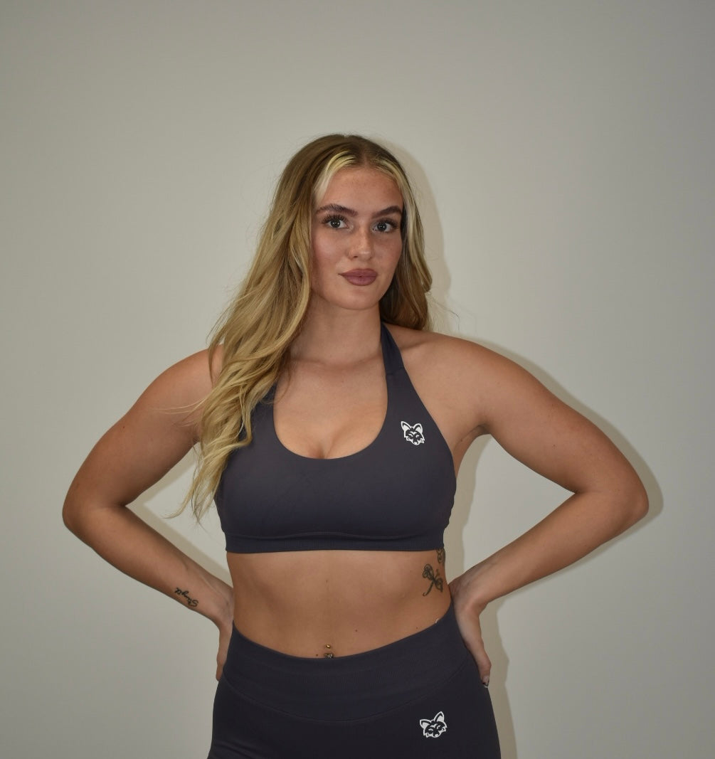 Pulse Intense Grey Sports Bra