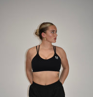 Active V2 Black Sports Bra