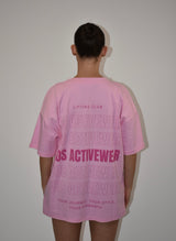 Pink Bubble Oversized T-shirt