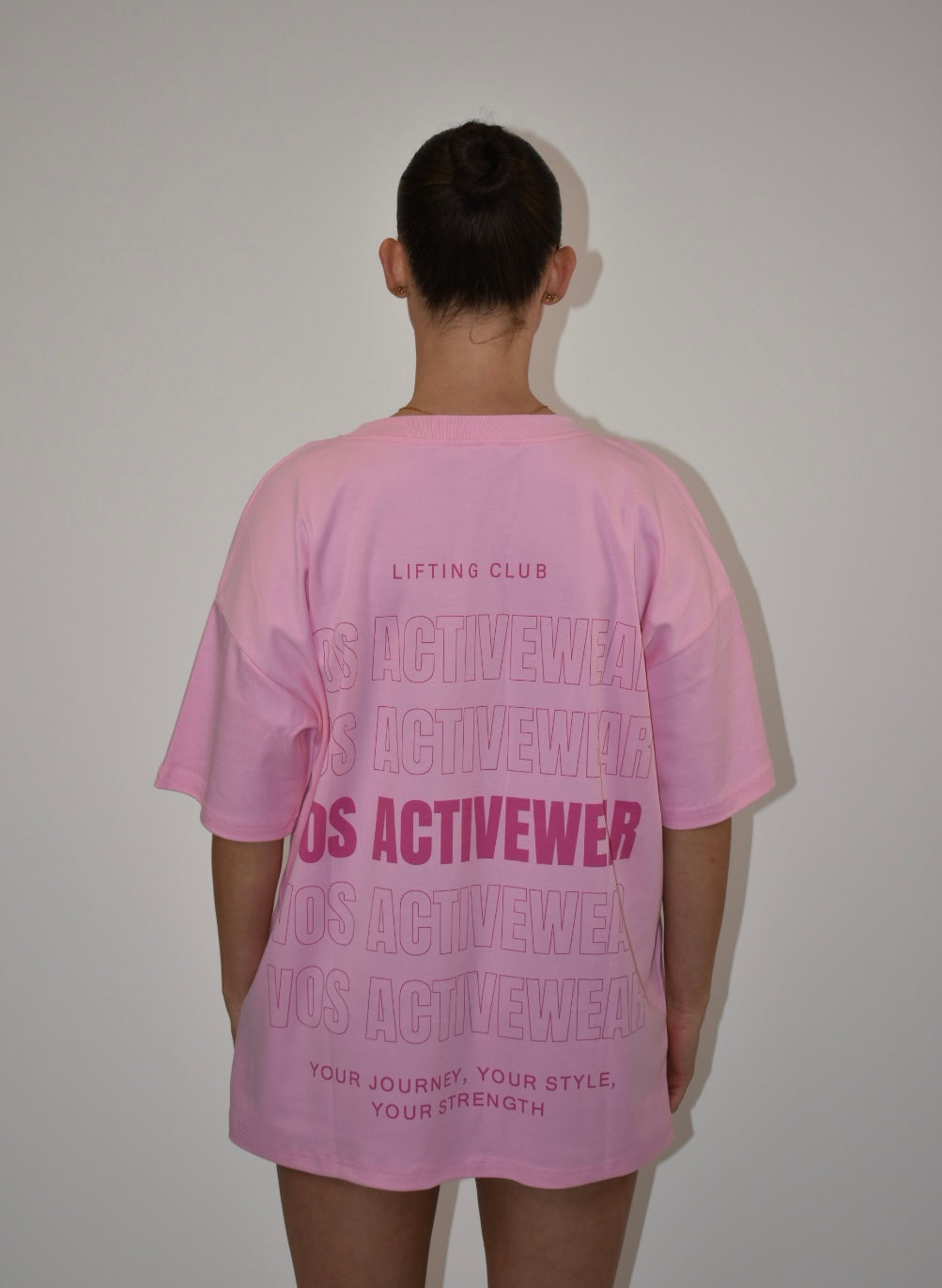 Pink Bubble Oversized T-shirt