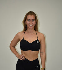 Sculpt Black Sports Bra