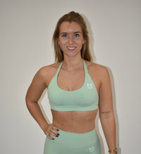 Pulse Pale Green Sports Bra