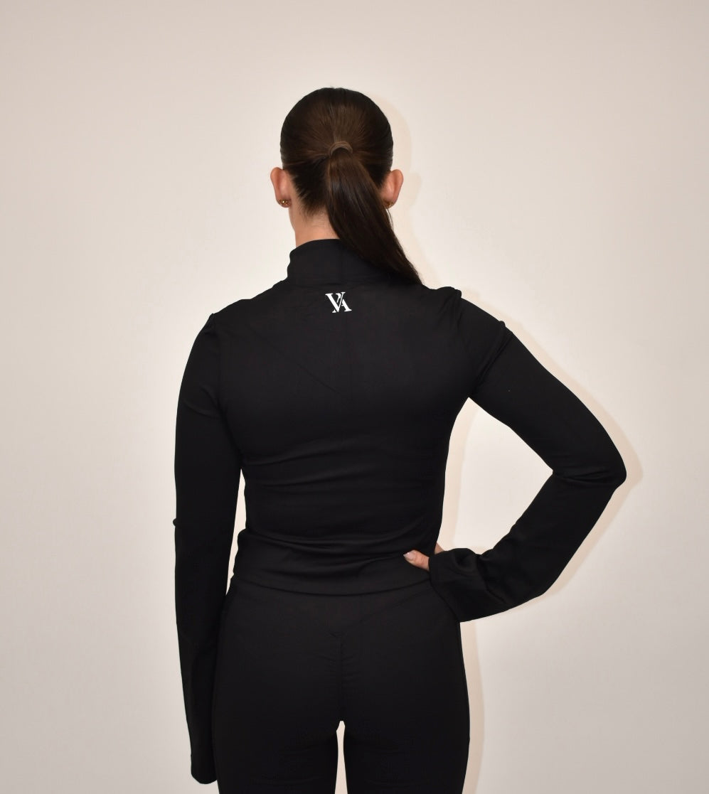 Align Black Flared Jacket