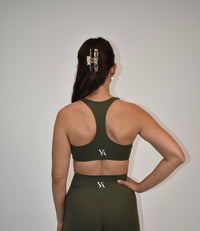Reform Khaki Sports Bra