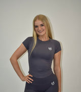 Pulse Intense Grey Compression T-shirt