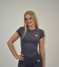 Pulse Intense Grey Compression T-shirt