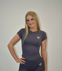 Pulse Intense Grey Compression T-shirt