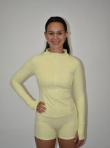Reform Butter Yellow Zip Jacket