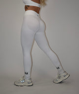 Pulse White Leggings