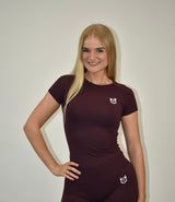 Pulse Chestnut Brown Compression T-shirt